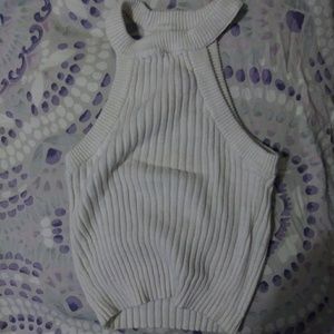 Garage Cropped Halter Top